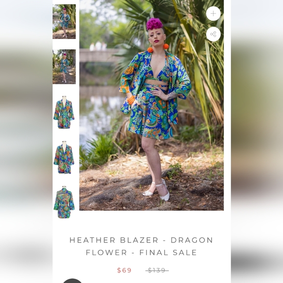 Trashy Diva Heather Blazer - Picture 2 of 7